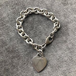 Vintage Tiffany & Co Heart Bracelet
